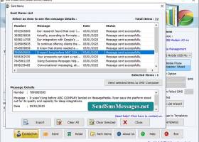 Multi Mobile Text Messaging Program screenshot