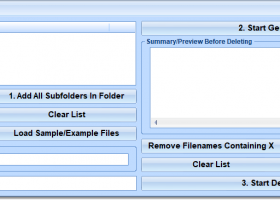 Randomly Delete Files From Folder Software screenshot