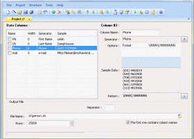 DTM Data Generator for Excel screenshot