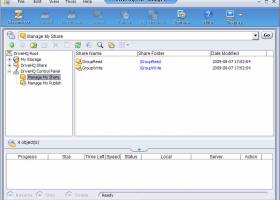 DriveHQ FileManager 64-bit screenshot