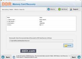 Memory Stick Data Recovery screenshot