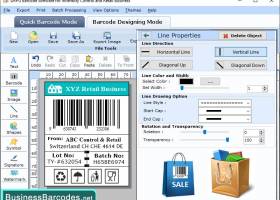 Retail Barcode Label Software screenshot