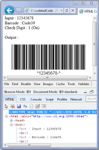 ConnectCode HTML Barcode SDK screenshot