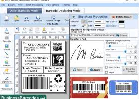 Reliable ITF Barcode Labels Software screenshot
