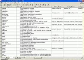 Database Dictionaries Italian screenshot