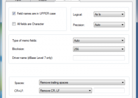 MDB (Access) to DBF Converter screenshot