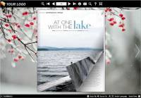Page Flip Book Snow Capped Style screenshot