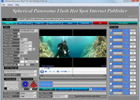 Spherical Panorama Hot Spot Flash Publisher screenshot