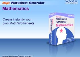 CMZ2 Worksheet Generator for Maths screenshot