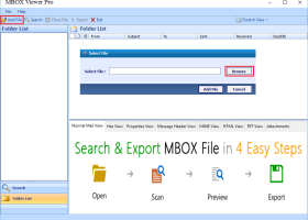 Convert Multiple MBOX Files to PDF screenshot