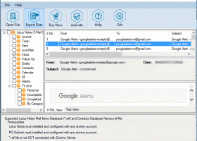 Lotus Notes to Outlook Conversion Tool screenshot