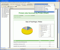 PrinterAdmin Print Job Report screenshot