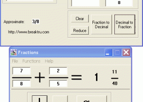 Breaktru Fractions n Decimals screenshot