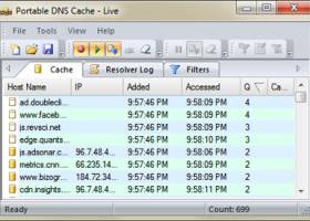 Portable DNS Cache and Firewall screenshot