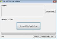 LotApps Free PDF to Word Converter screenshot