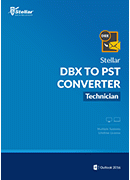 Stellar DBX to PST Technician screenshot