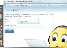 Freeware PHP Website Chat screenshot