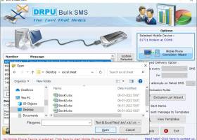 Multiple Phone Bulk SMS Software screenshot