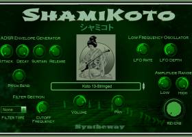ShamiKoto Virtual Koto and Shamisen screenshot