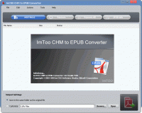 ImTOO CHM to EPUB Converter screenshot