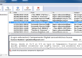 Free MBOX File Viewer screenshot