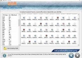 Memory Card Data Recovery Software screenshot