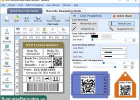 Data Matrix Barcode Labelling Tool screenshot