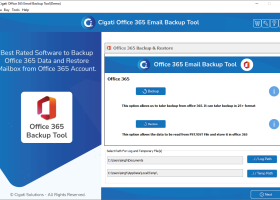 Office 365 Migration Tool screenshot