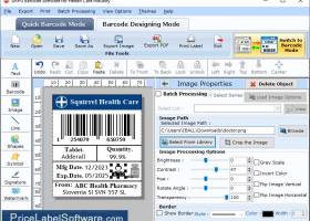 Healthcare Industry Barcode Generator screenshot