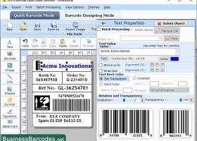 E-commerce Barcode Designing screenshot