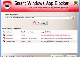 Smart Windows App Blocker screenshot