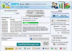 Bulk SMS Android Messaging Software screenshot