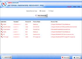 XenArmor Asterisk Password Recovery Pro screenshot