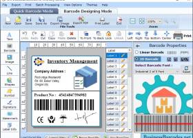 Barcode Label Maker for Inventory screenshot