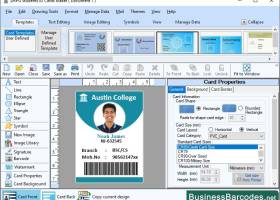 Student Identity Badge Maker screenshot