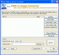 DWG to JPG Converter 2011.1 screenshot