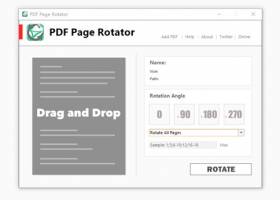 PDF Page Rotator screenshot