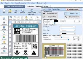 Log Mars Barcode Creator Software screenshot