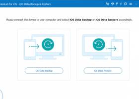 FoneLab iOS Data Backup & Restore screenshot