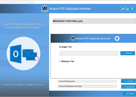 Aryson Outlook Duplicate Remover screenshot