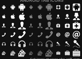 Android Tab Icons screenshot