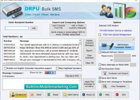 SMS Marketing Application screenshot