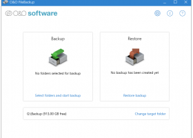 O&O FileBackup screenshot