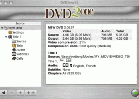 DVD2one for Windows screenshot