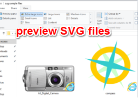 VeryUtils SVG Viewer Extension for Windows Explorer screenshot