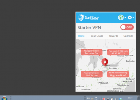 SurfEasy VPN for Windows screenshot