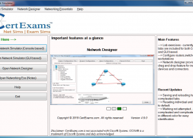 CCNA Network Simulator With Designer screenshot