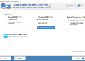 PassFixer for MBOX Converter screenshot