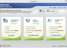 ZoneAlarm Extreme Security 2015 screenshot