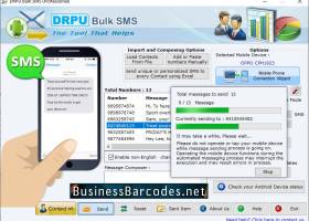 Bulk SMS Service Processing Tool screenshot